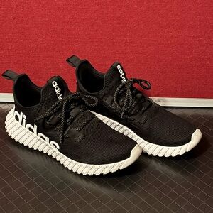 Adidas Kaptir 3.0 Running Shoes Sneakers Black Cloud White Men's Size 10 IF7318